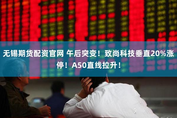 无锡期货配资官网 午后突变!致尚科技垂直20%涨停!A50直线拉升!
